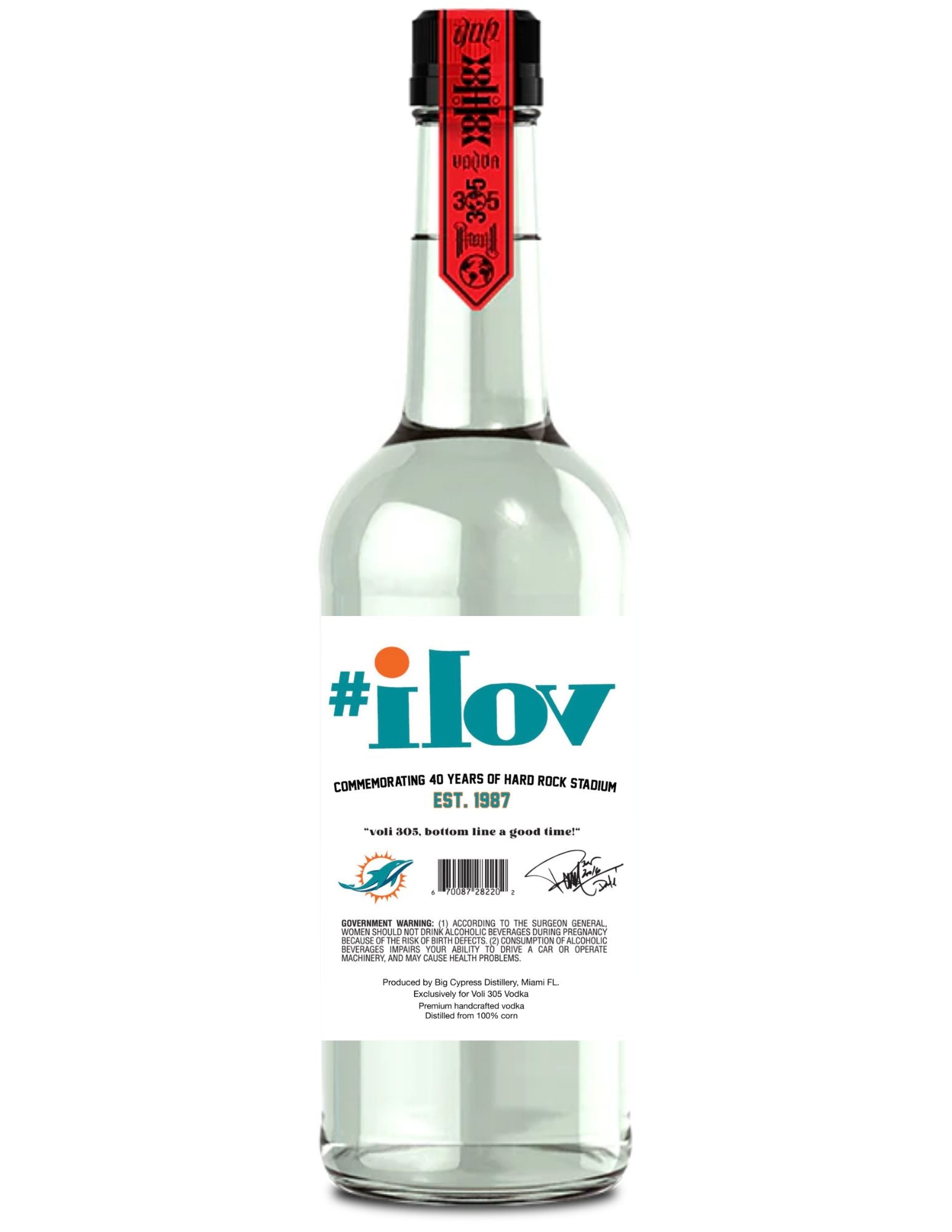 Voli 305 Vodka X Miami Dolphins Collab Pre-Order